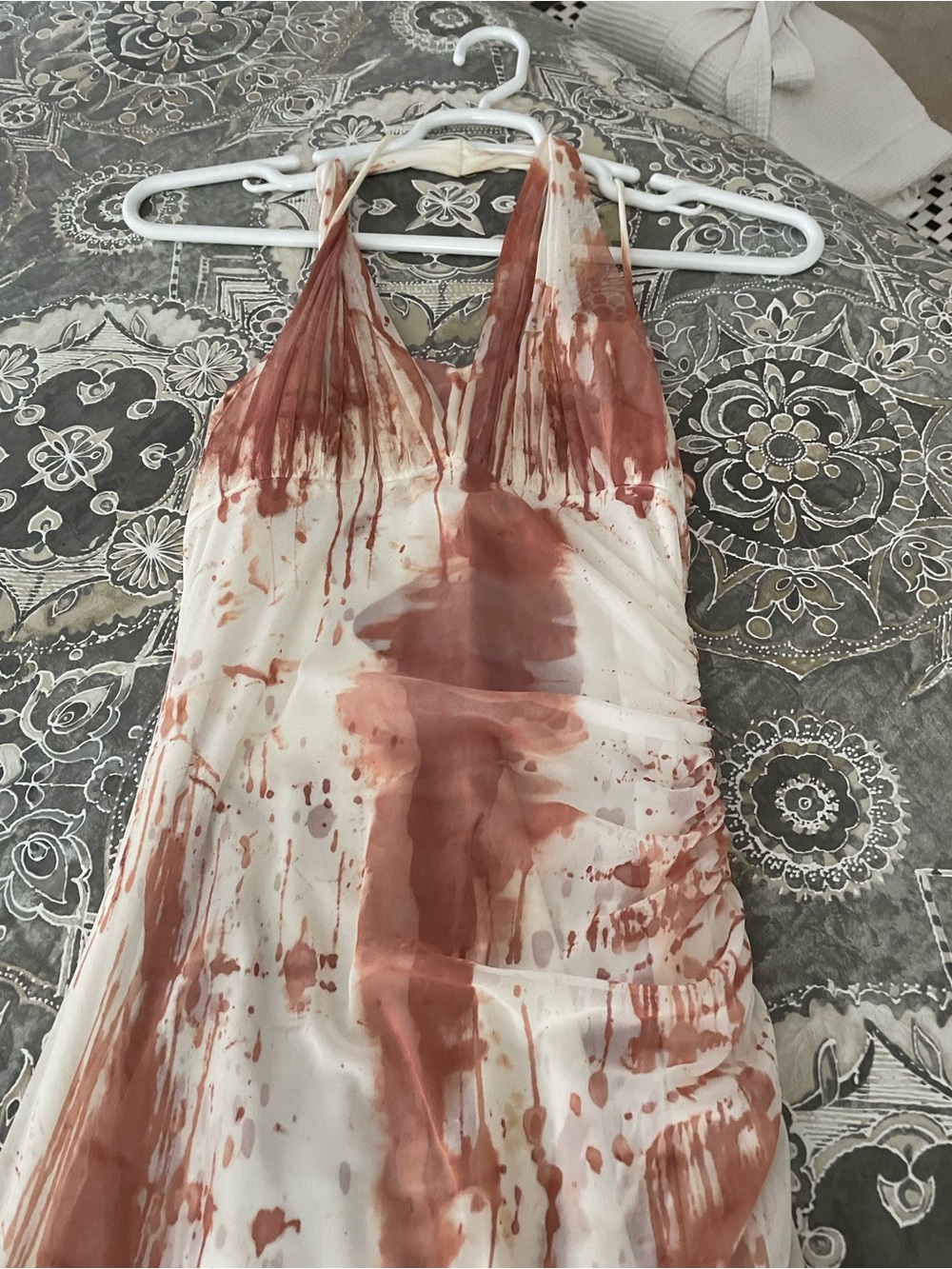 “Carrie” Costume from the horror story of the same name